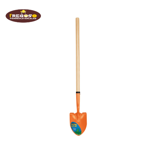 Pala redonda para niños con mango de 30", Truper