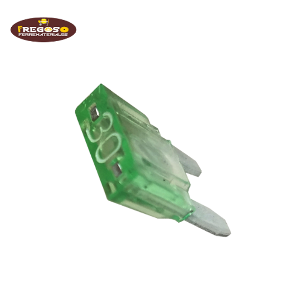 Fusible clavija mini verde 30 AMP