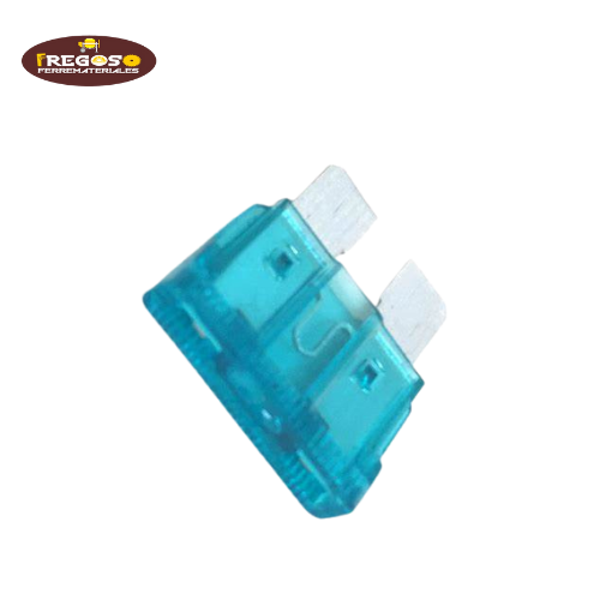 Fusible clavija normal azul 15 AMP