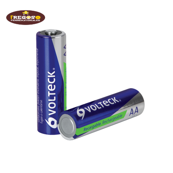 Blíster con 2 pilas recargables