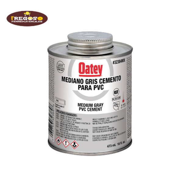 Cemento gris para PVC