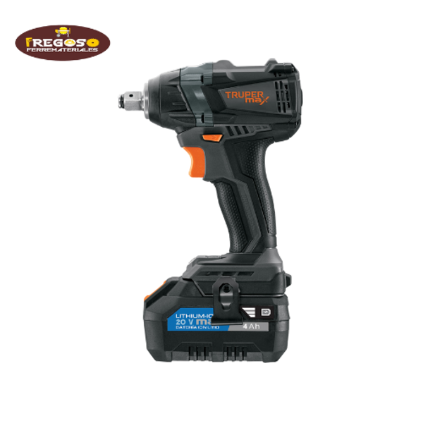 Llave de impacto inalámbrica 1/2", 20V