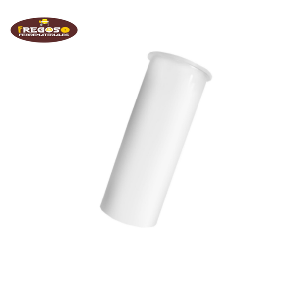 Tubo con ceja 10 cm