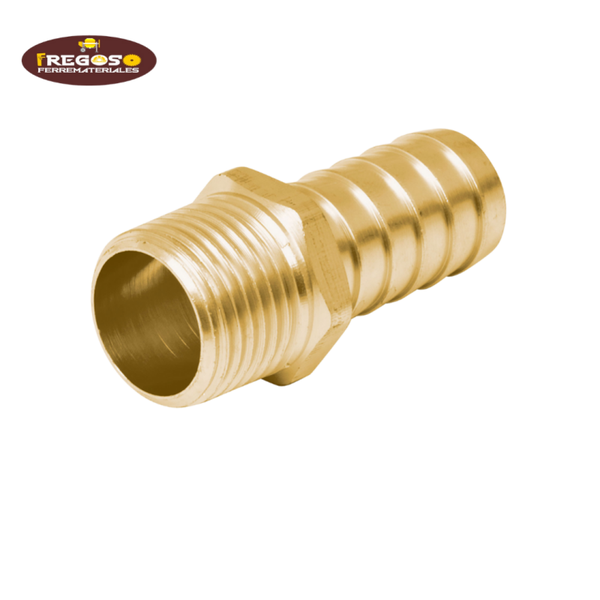 Adaptador macho para poliducto