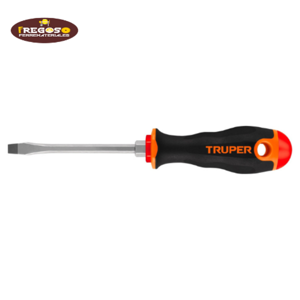Desarmadores planos, mango comfort grip