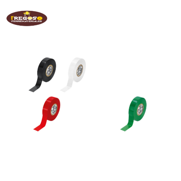 Cintas de aislar, 18 m x 19 mm