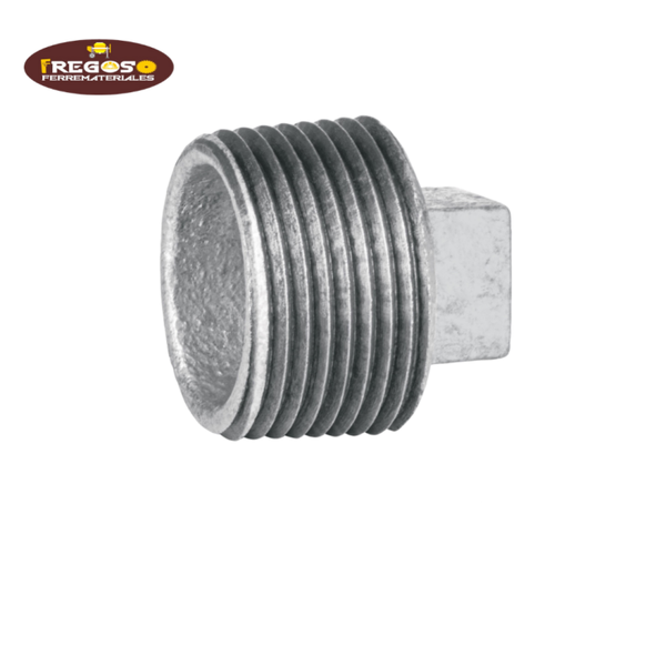 Tapon macho galvanizado