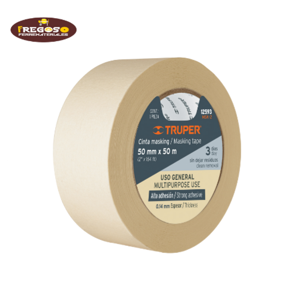 Cintas Masking tape, 50 m
