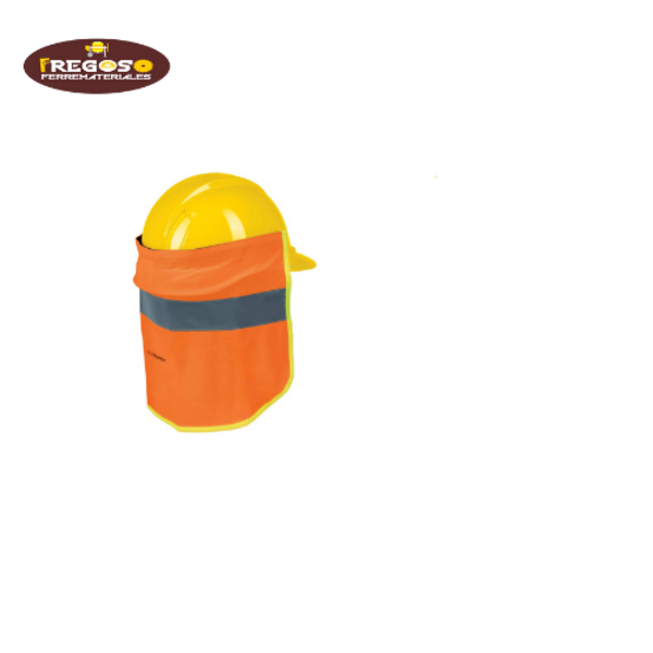 Cubrenucas para casco, con reflejante