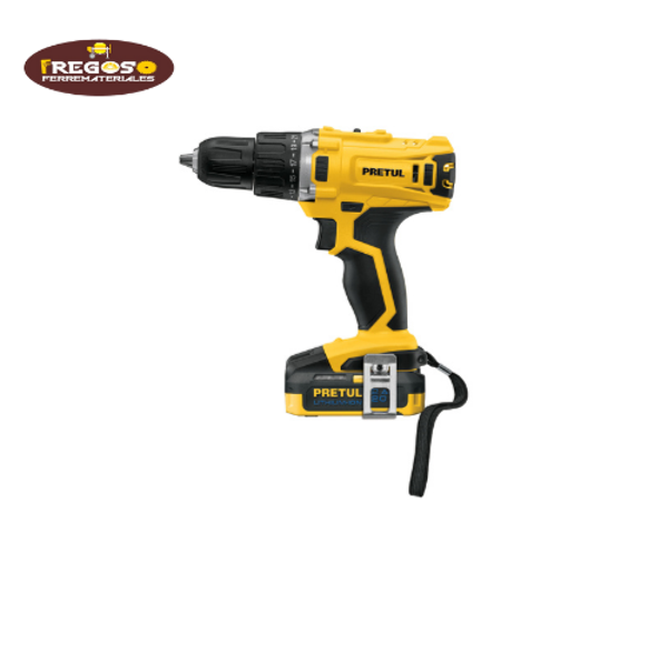 Taladro inalámbrico 1/2", 20 V