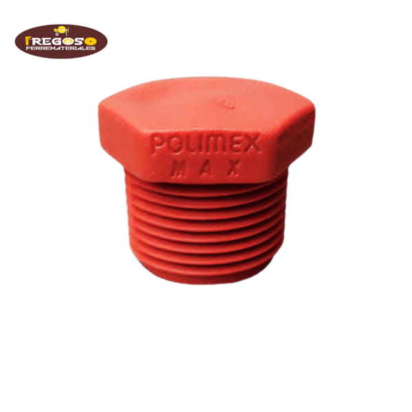 Tapon macho polimex