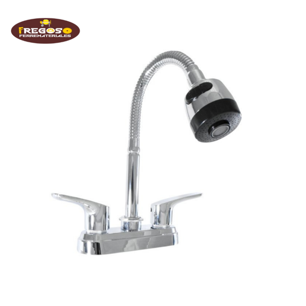 Mezcladora lavabo, garza flexible