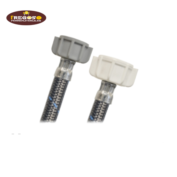 Manguera para W.C. de 1/2" x 7/8"