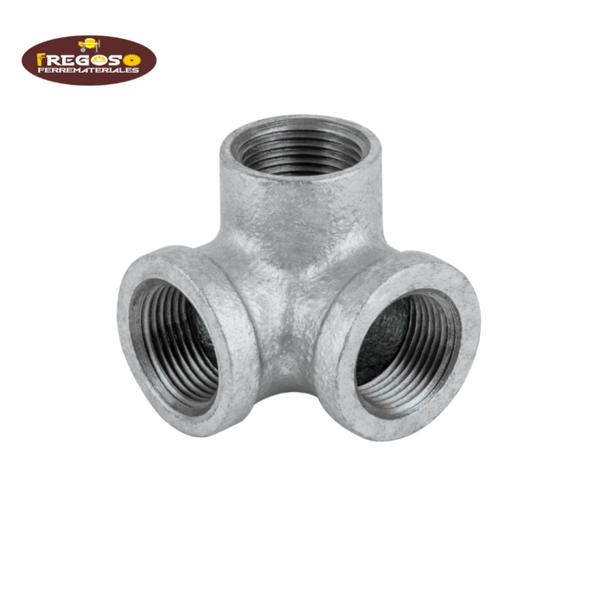 Codo rincon galvanizado