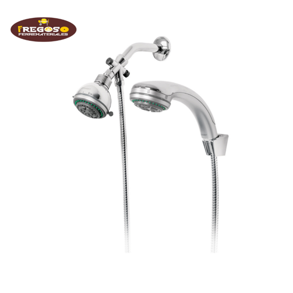Regadera 3" con extensión tipo teléfono