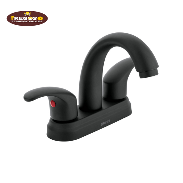 Mezcladora para lavabo negro