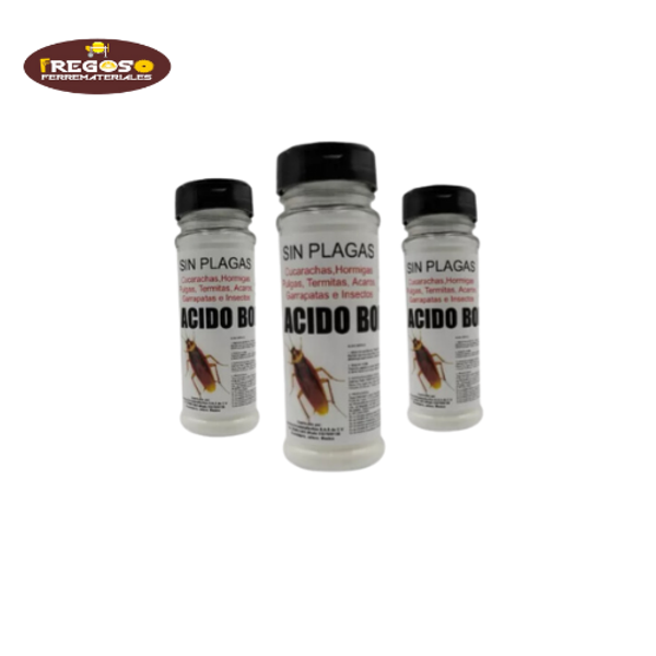 Acido bórico para cucarachas