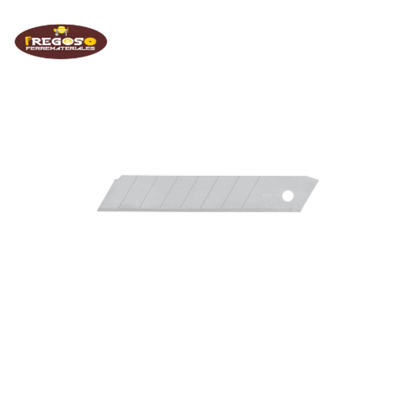 Estuche con 10 cuchillas SK4 de 9 mm para cutter