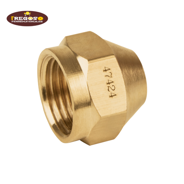Tapon hembra de latón de 3/8"