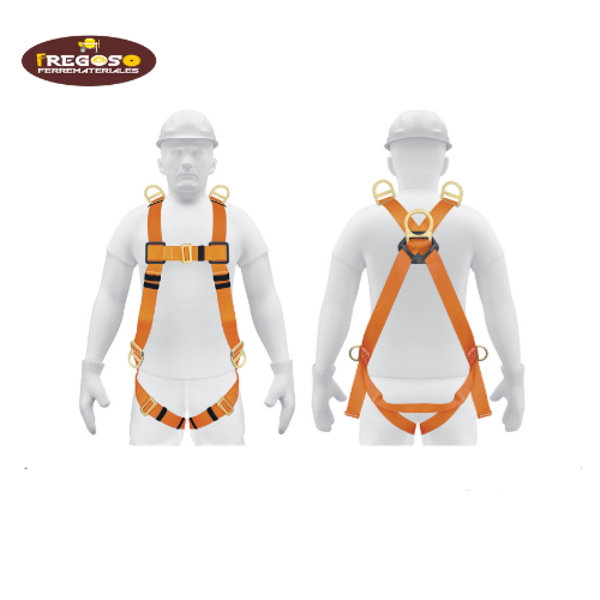 Arnés de cuerpo completo con 5 anillos