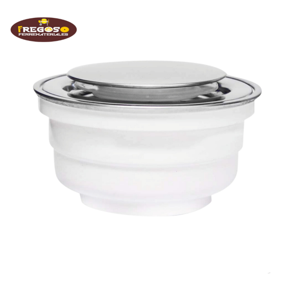 Coladera universal push con membrana