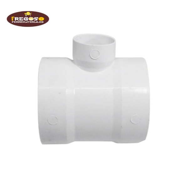 Tee 4" a 2" PVC