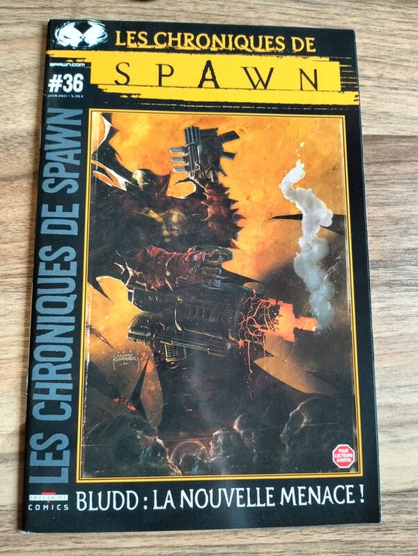 Les chroniques de Spawn n°36 - Aux éditions Delcourt Comics - Juin 2011