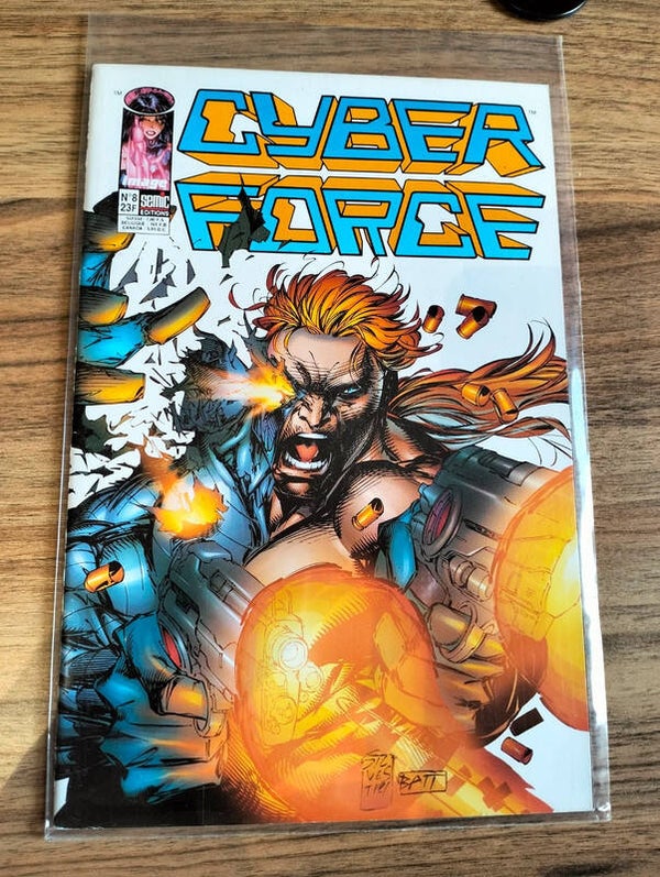 Cyber force n°8 - Aux éditions SEMIC paru en février 1997