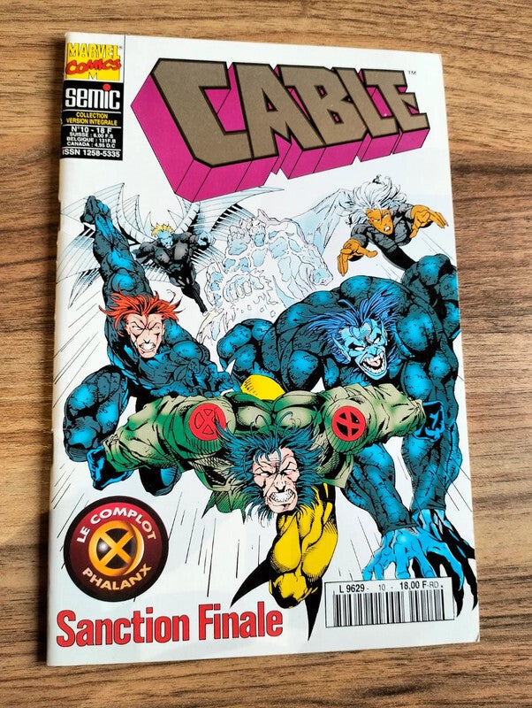 Cable n°10 - Par Larry Hama - Collection version intégrale aux éditions SEMIC paru en février 1996