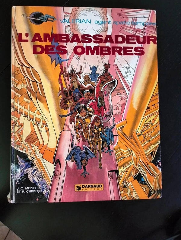 Valerian tome 6 : L'ambassadeur des ombres - Une BD de Pierre Christin et Jean-Claude Mézières - Editions Dargaud original de 1975