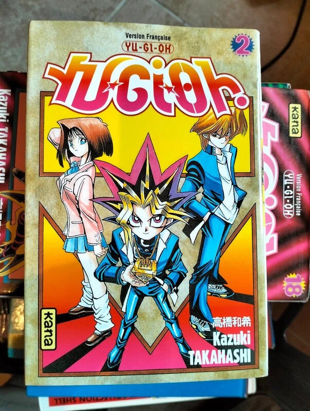 Yu-Gi-Oh ! tome 2 : La carte aux longs crocs - Une BD de Kazuki Takahashi - Editions Kana