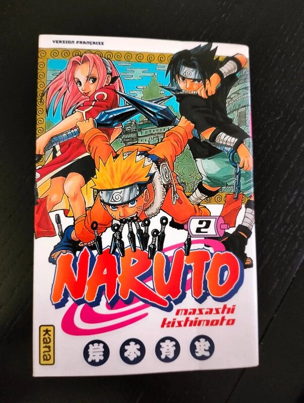 Naruto tome 2 : Un client embarrassant - Masashi Kishimoto - Editions Kana