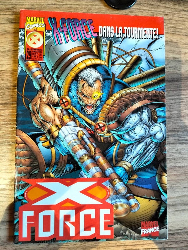 X-Force n°29 : X-Force dans la tourmente dans la collection version intégrale aux éditions Marvel France paru en juillet 1997