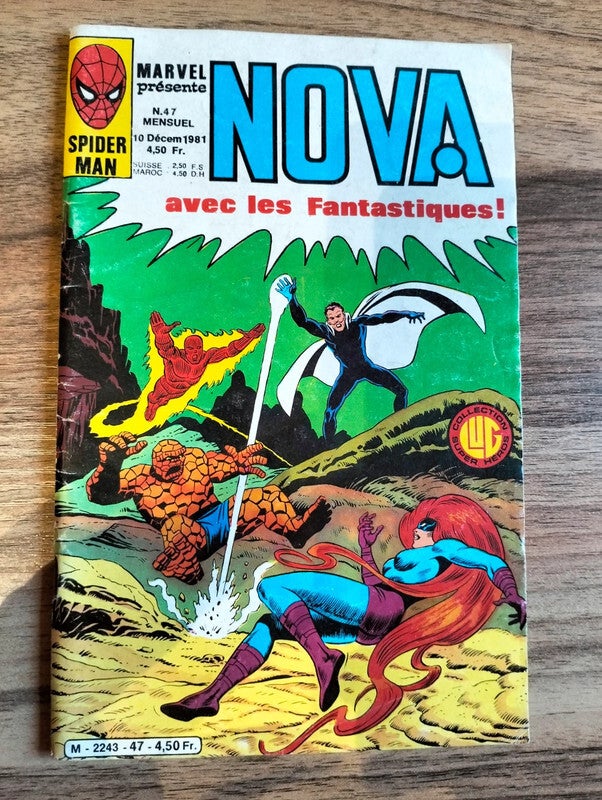Nova n°47 paru en décembre 1981 aux éditions LUG