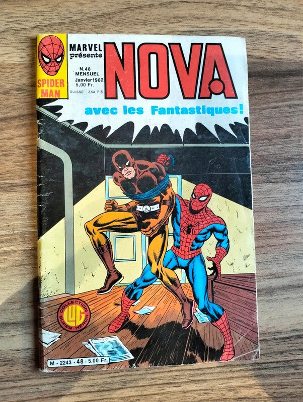 Nova n°48 paru en janvier 1982 aux éditions LUG