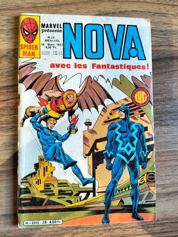 Nova n°38 paru le 10 mars 1981 aux éditions LUG