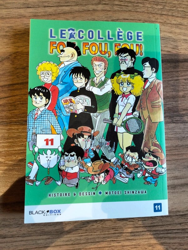 Le collège fou fou fou ! Kimengumi tome 11 black box édition