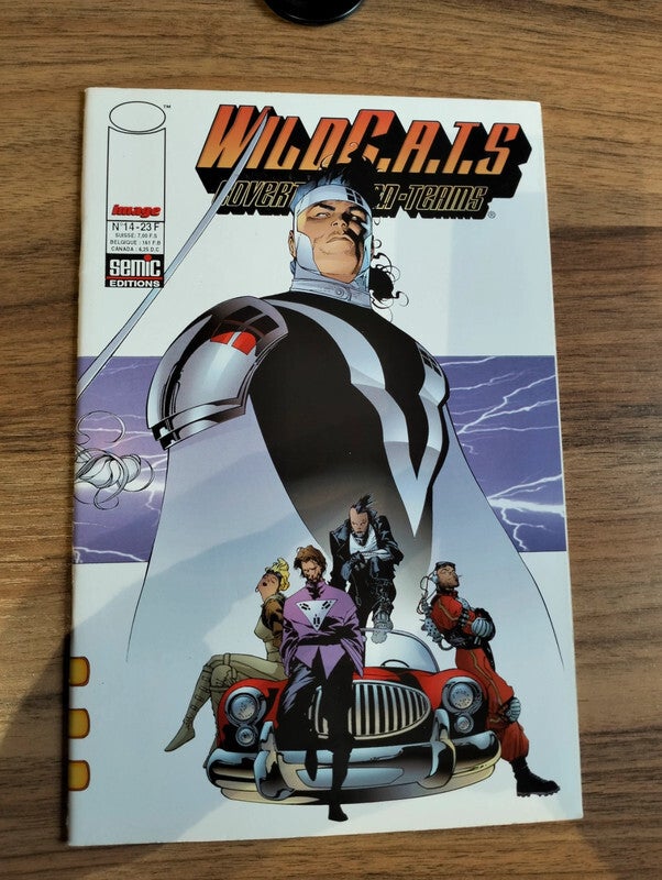 Wildcats n°14 paru en aout 1994 aux éditions SEMIC