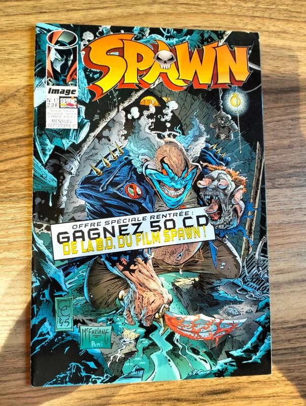 Spawn n°17 de septembre 1997 aux éditions SEMIC