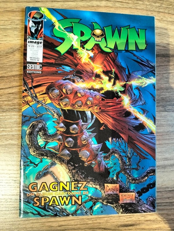 Spawn n°23 de mars 1998 aux éditions SEMIC