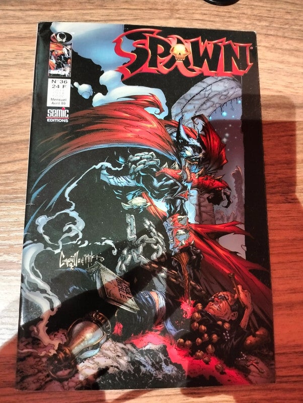 Spawn n°36 de avril 1999 aux éditions SEMIC
