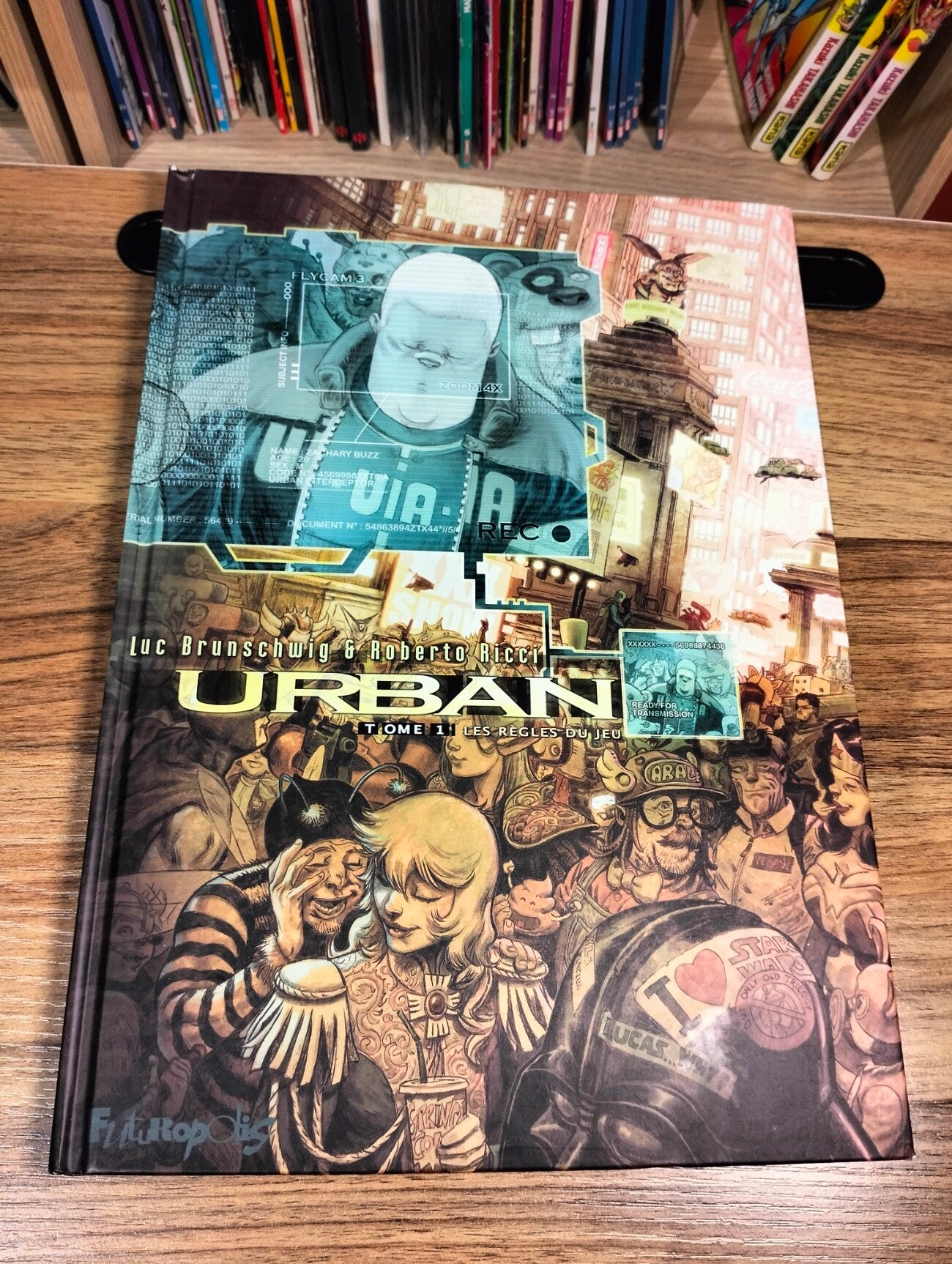 Urban tome 1 : Les règles du jeu -  Luc Brunschwig et Roberto Ricci - Edition Futuropolis paru en septembre 2011