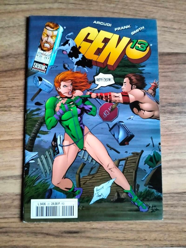 Gen 13 n°20 - Par John Arcudi et Gary Frank - Editions SEMIC paru en  avril 1999
