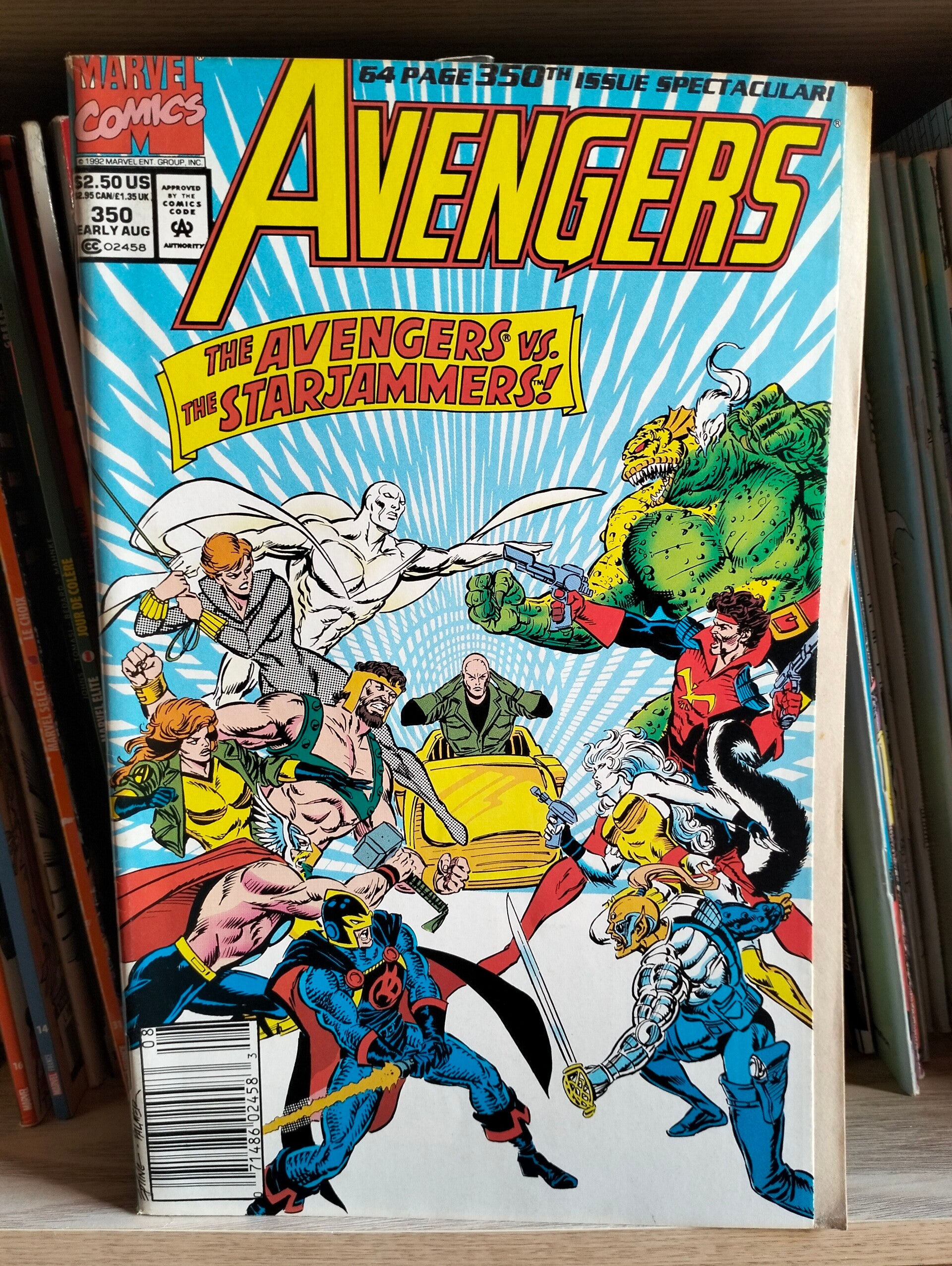Avengers Vol 1 n°350 : Répercussions, paru en aout 1992 aux éditions Marvel Comics