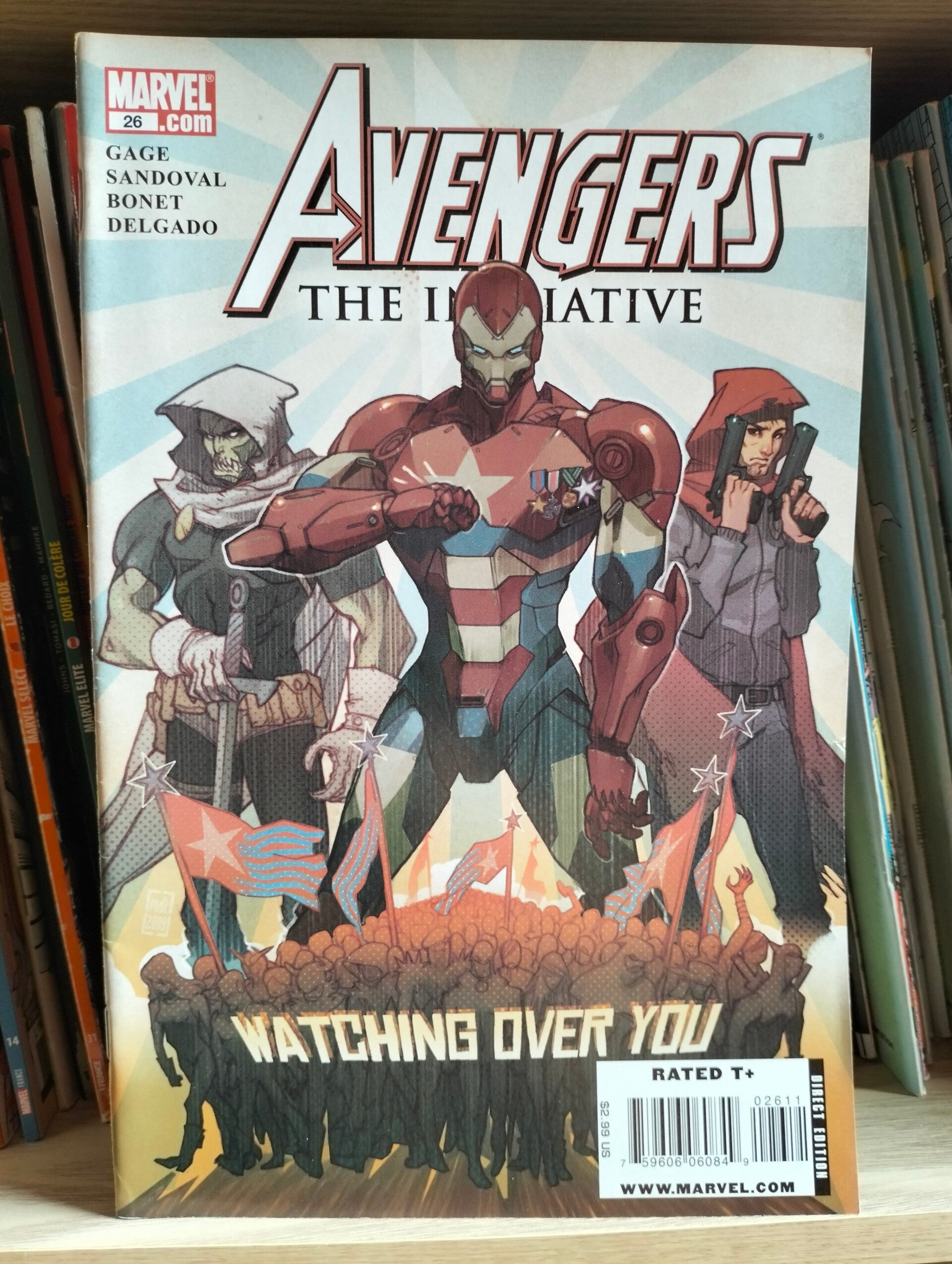 Avengers the initiative n°26 en VO US paru en septembre 2009 aux éditions Marvel Comics