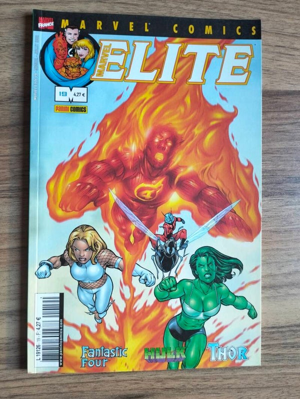 Marvel Elite n°19 jour de colère paru en juillet 2002 aux éditions Panini Comics