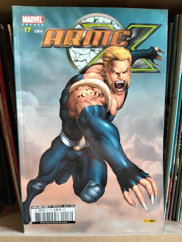 X-Men hors série n°17 Arme X résistance, paru en juillet 2004 aux éditions Panini Comics