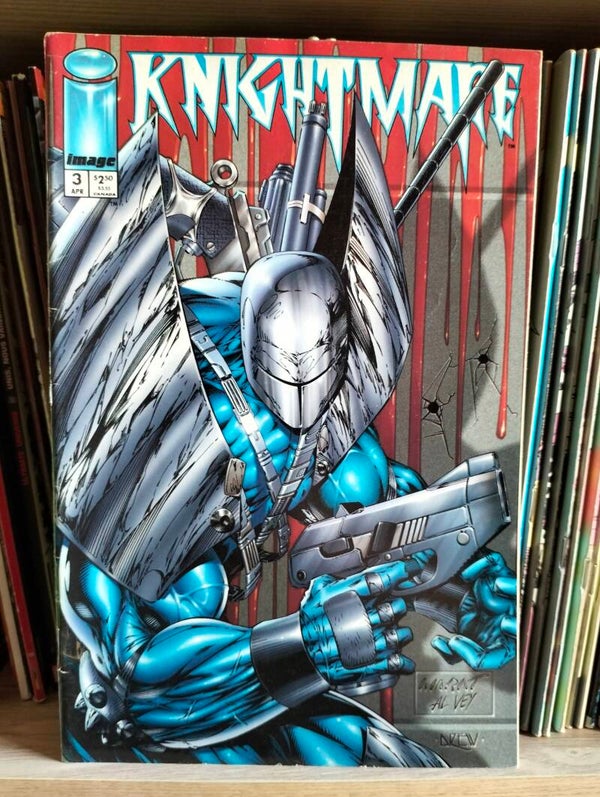 Knightmare #3 version original US,  paru en avril 1995 aux éditions Image Comics
