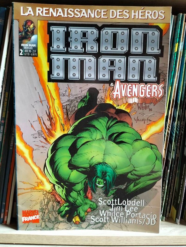 Iron Man n°2 : Iron Man & Avengers, la renaissance des héros, paru en avril 1998 aux éditions Marvel France