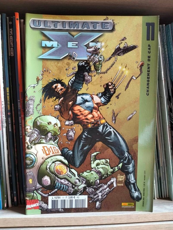 Ultimate X-Men n°11 changement de cap  paru en février 2003 aux éditions Panini Comics